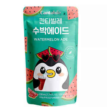 Cantabile Watermelon Ade – Boisson coréenne pastèque 230 ml