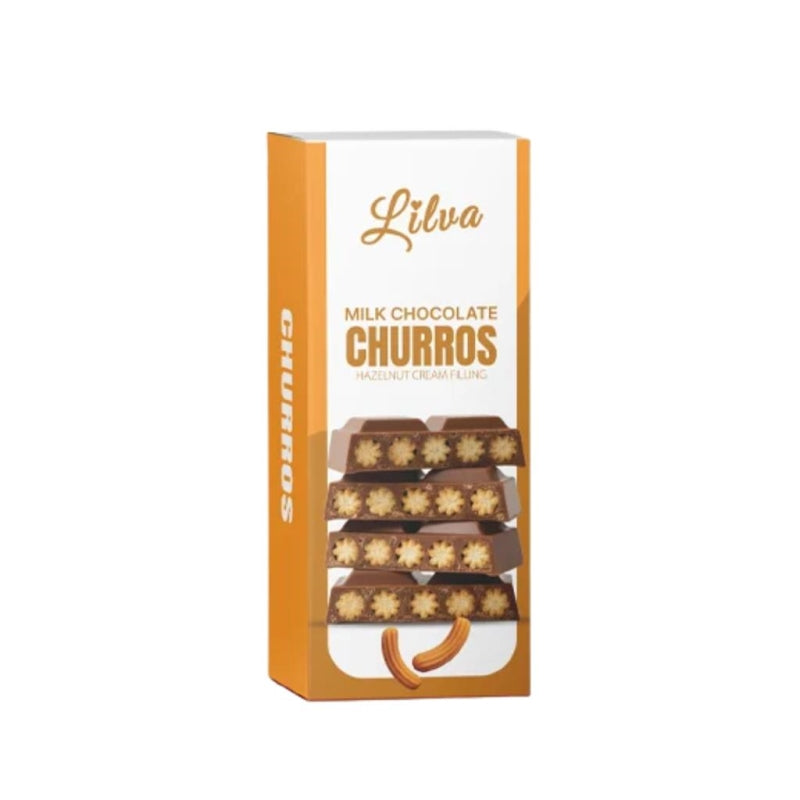 Lilva Chocolat au Lait Churros 95 g - produit importé vendu à l'unité
