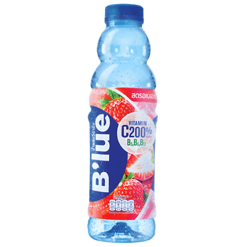 B'lue Fraise Vitaminée – Boisson Fruitière Enrichie en Vitamine C et Vitamines B