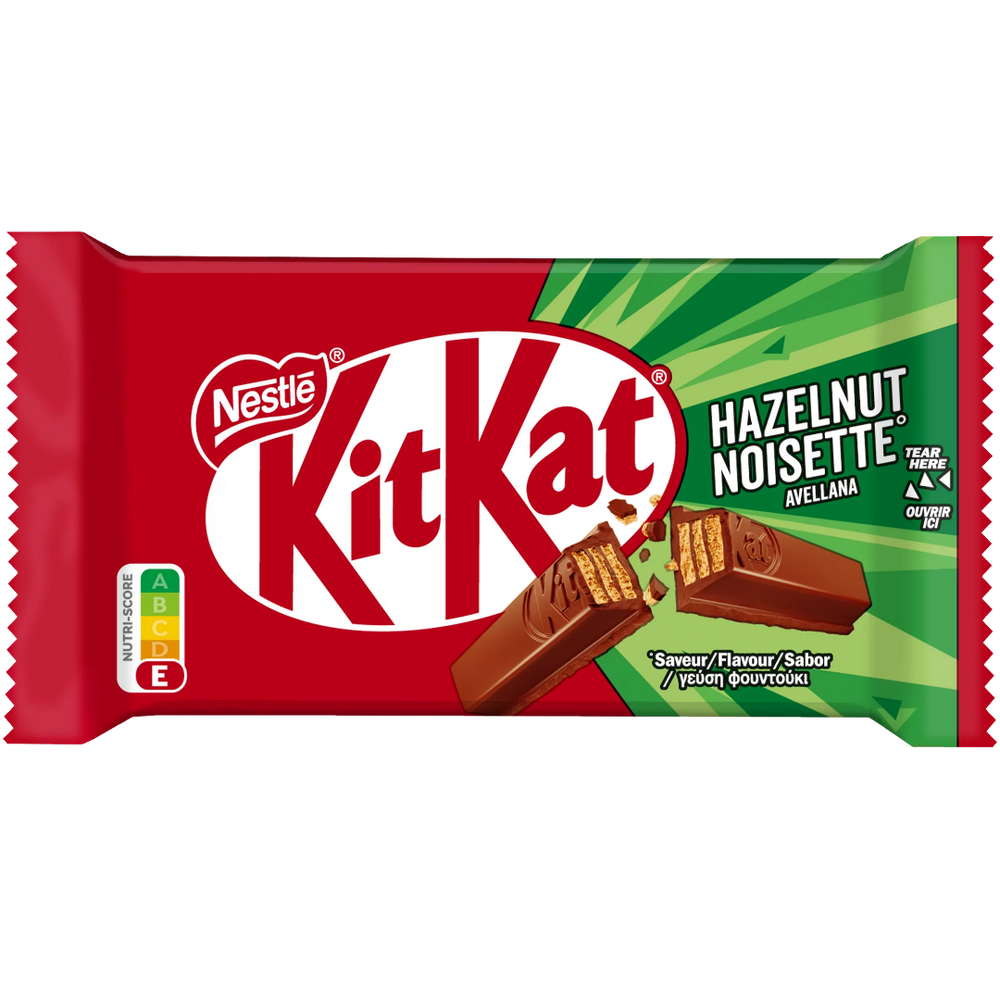 KitKat 4 Doigts Noisette – 41,5 g à l’unité