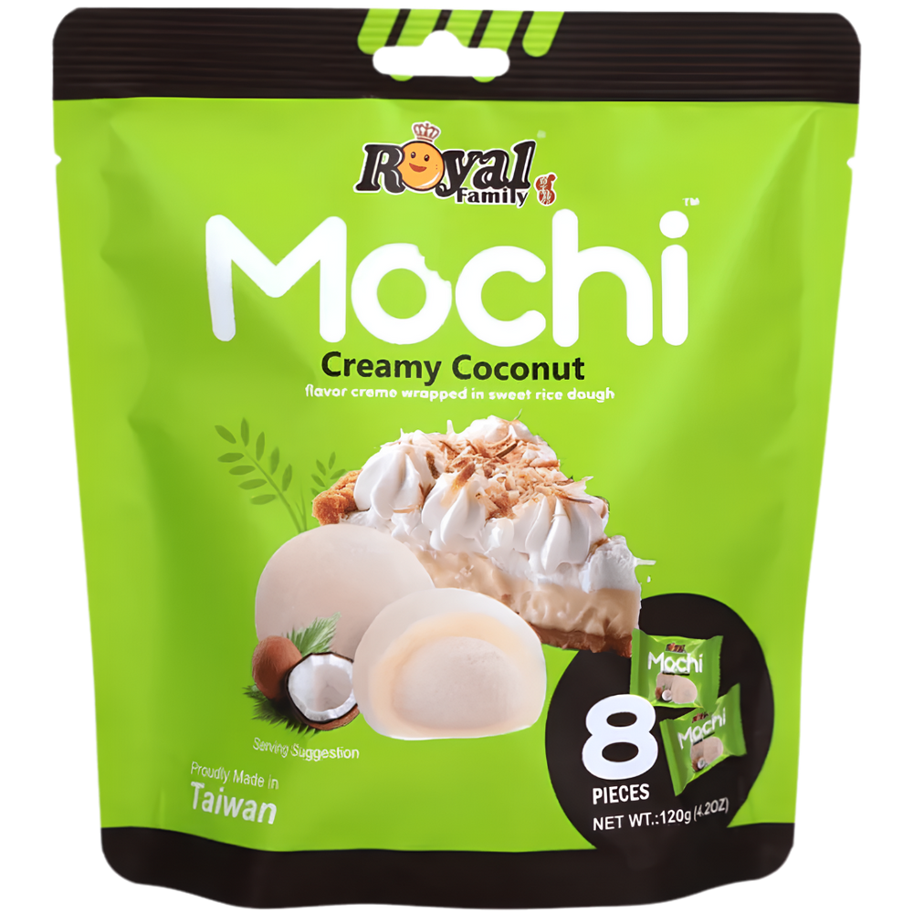 Royal Family Mochi – Creamy Coconut