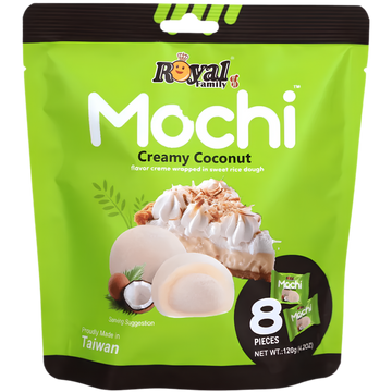 Royal Family Mochi – Creamy Coconut