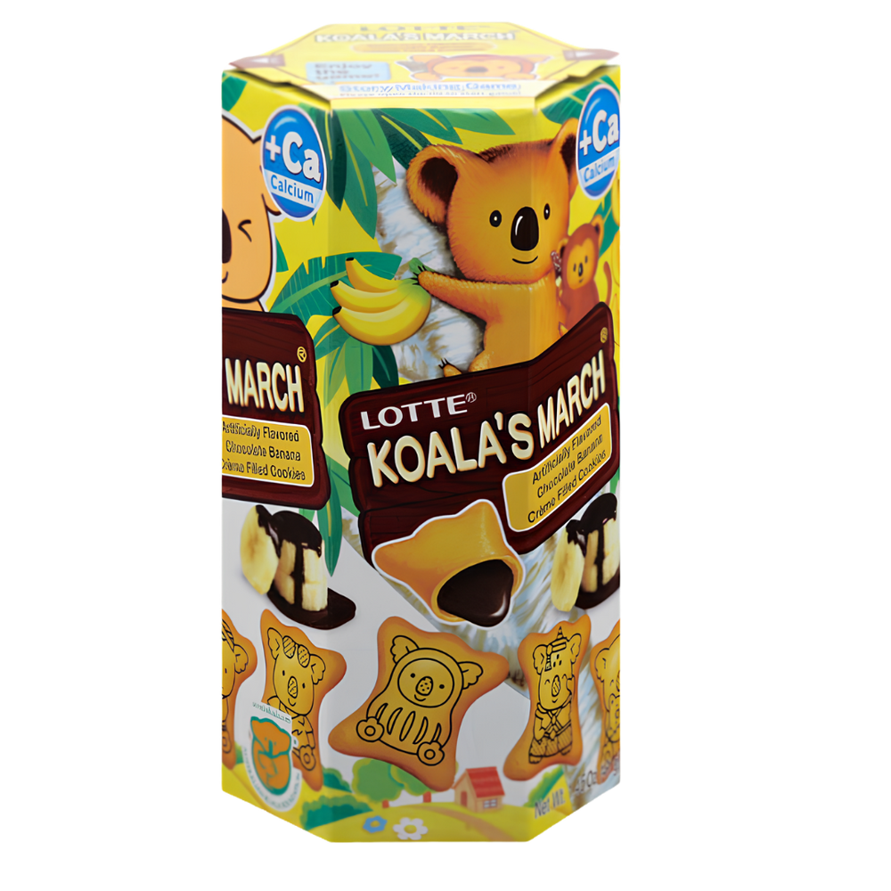 Lotte Koala’s March Choco Banana – 37 g