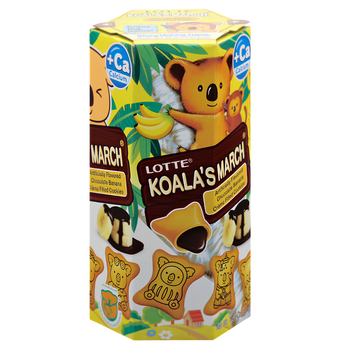 Lotte Koala’s March Choco Banana – 37 g