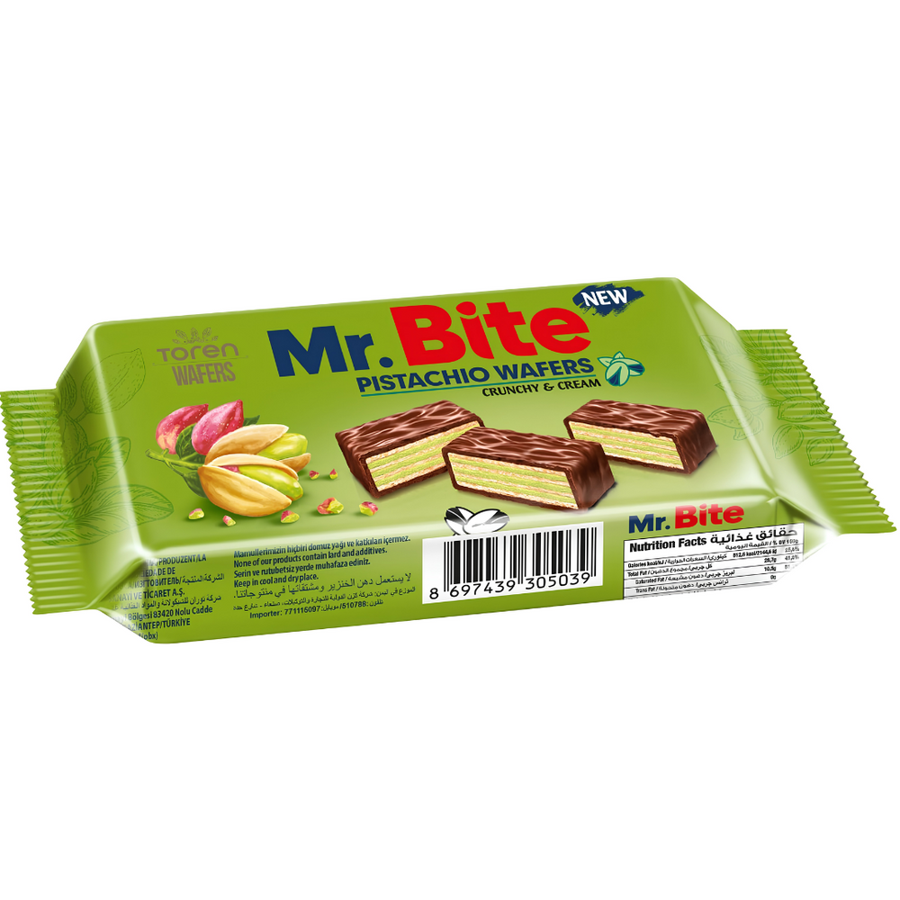 Mr Bite Pistachio Wafer 32 g