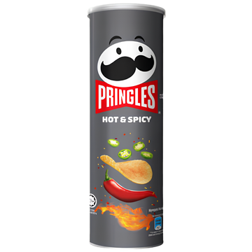 Pringles Hot & Spicy Chine – 110 g