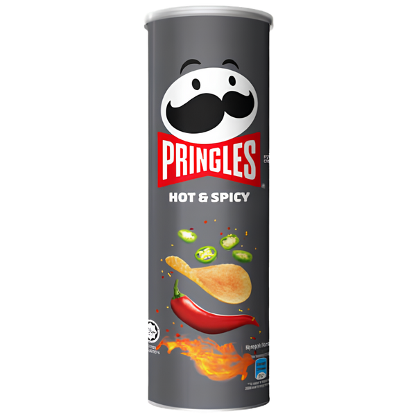 Pringles Hot & Spicy Chine – 110 g