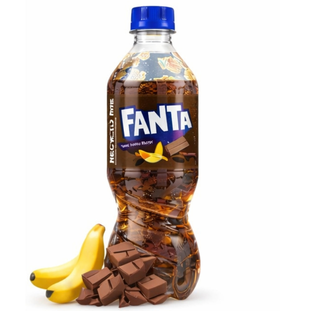 Fanta Banana Chocolate Chine 🇨🇳 (500ml)