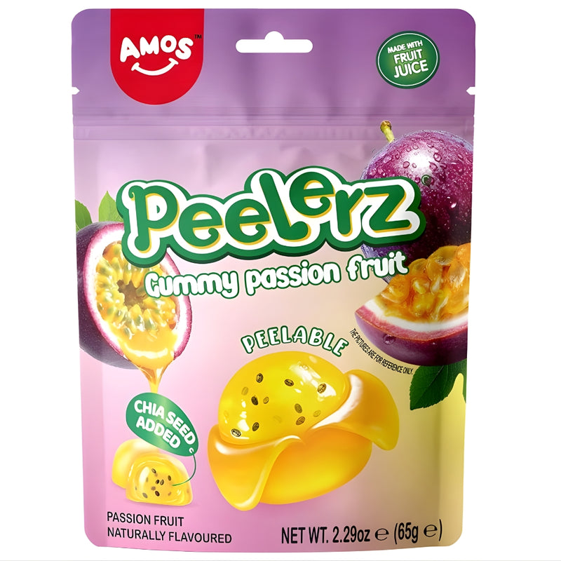 Amos Peelerz Gummy Passion Fruit