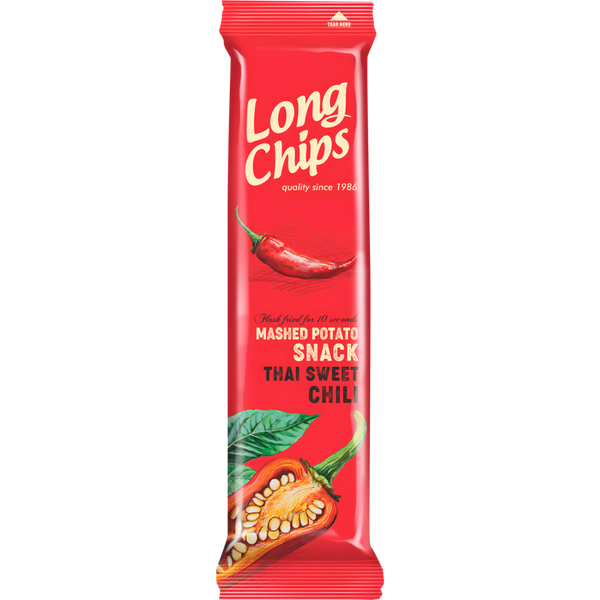 Long Chips Thai Sweet Chili – 75 g – produit importé chez Gr’eat Gourmandises