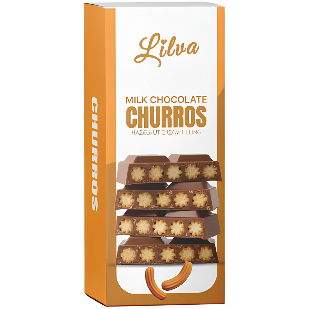 Lilva Chocolat au Lait Churros 95 g