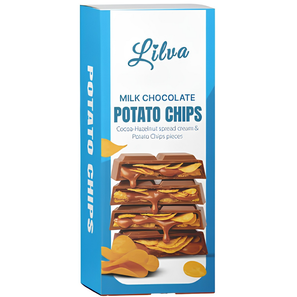 Lilva Chocolat au Lait Chips 85 g