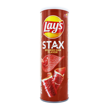 Lay’s Stax Spanish Ham – Chips goût jambon espagnol 90 g
