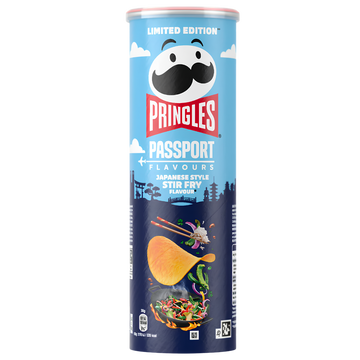 Pringles Passport Flavours Japanese Style Stir Fry | Chips Japonaises Édition Limitée