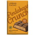 Urban Cacao Pindakaas Crunch – Tablette de Chocolat au Lait Fourrée au Beurre de Cacahuète Croquant