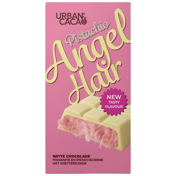 Urban Cacao Pistachio Angel Hair – 150 g – produit importé chez Gr’eat Gourmandises