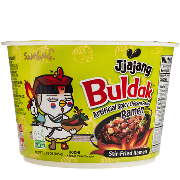 Samyang Buldak Jjajang Big Bowl | Nouilles Coréennes Épicées