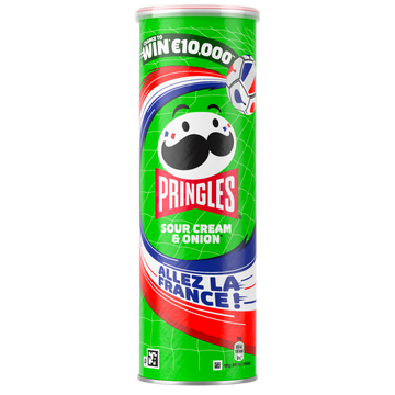 Pringles Sour Cream & Onion Allez La France | Édition Limitée Football