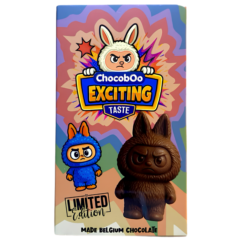 Chocoboo Exciting Taste Limited Edition – Chocolat Belge en Forme de Personnage
