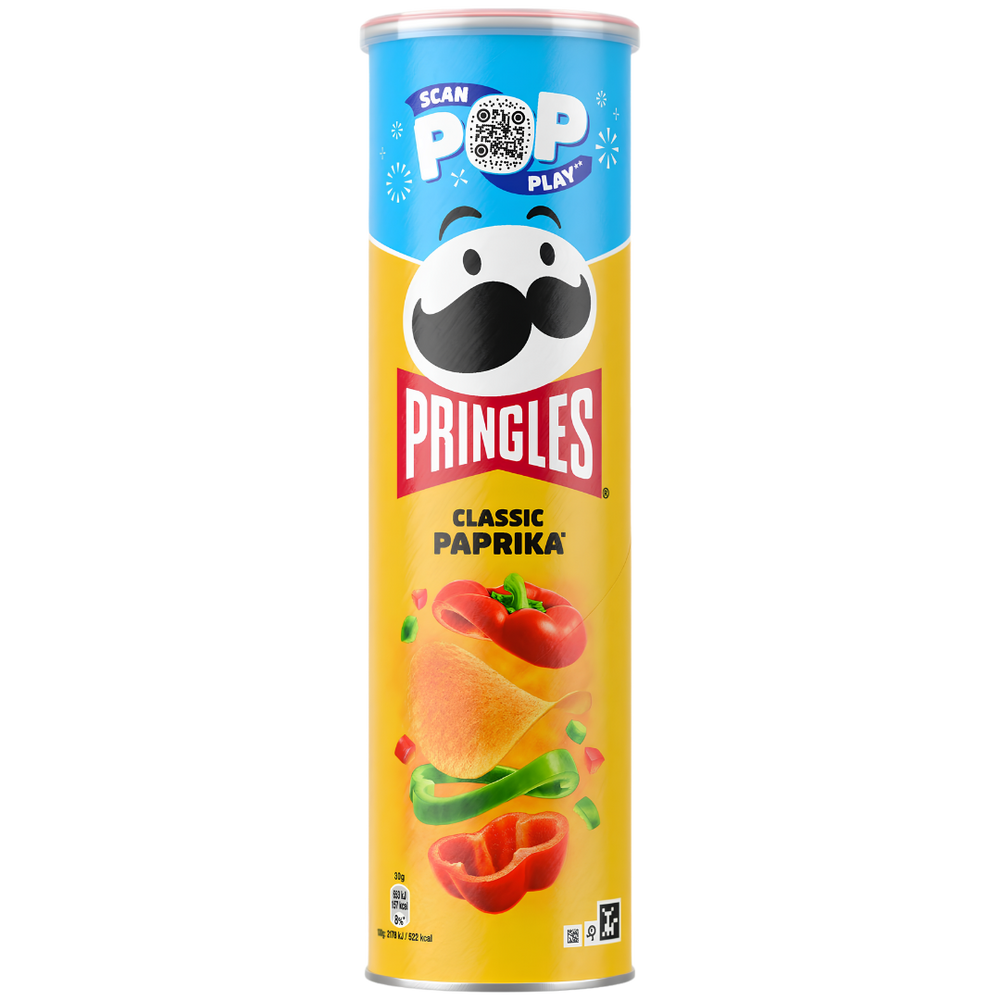Pringles Classic Paprika | Chips Saveur Paprika Doux