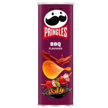 Pringles BBQ Flavored – Chips Saveur Barbecue Fumée et Épicée
