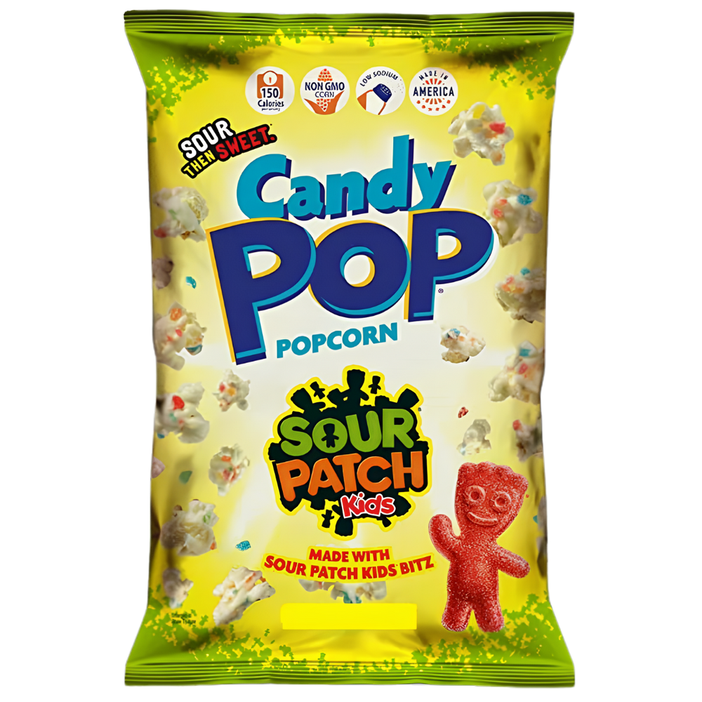 Candy Pop Sour Patch Kids Popcorn – produit importé chez Gr’eat Gourmandises