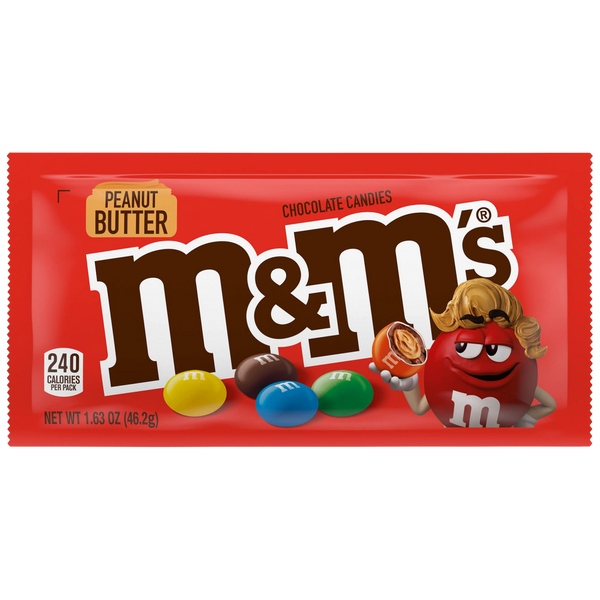M&M’s Peanut Butter – 46,2 g – produit importé chez Gr’eat Gourmandises