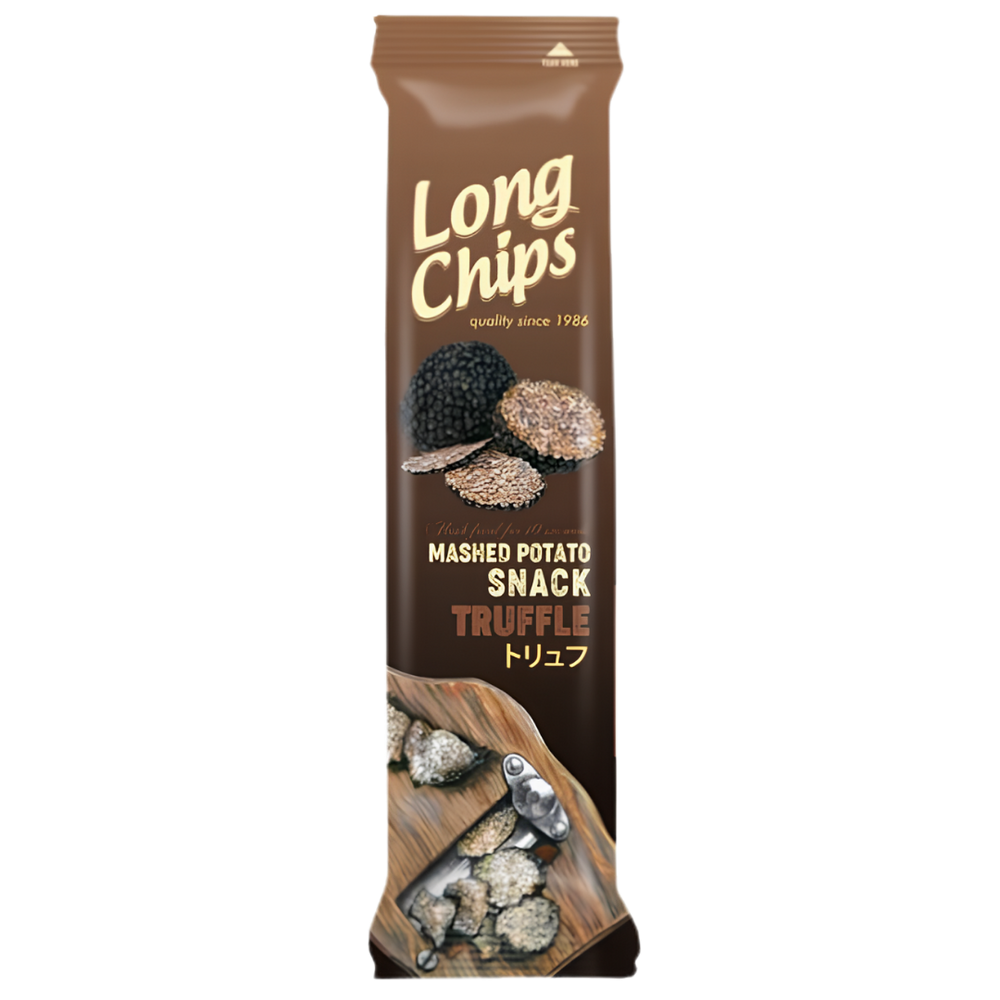 Long Chips Truffle – Snack de Pommes de Terre Saveur Truffe Gourmet Premium