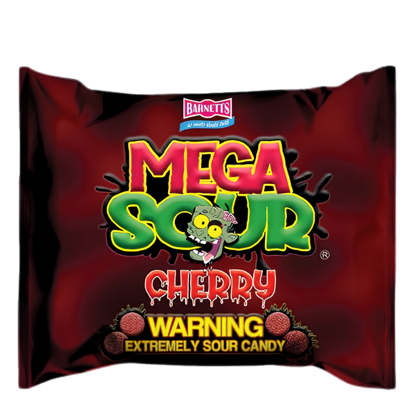 Mega Sour Cherry – Bonbons Ultra Acides à la Cerise pour les Amateurs de Sensations Extrêmes – produit importé chez Gr’eat Gourmandises