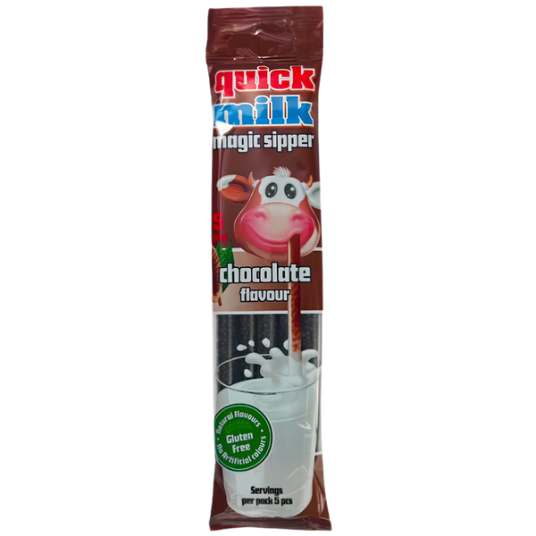 Quick Milk Magic Sipper Chocolat – 5 pailles – produit importé chez Gr’eat Gourmandises