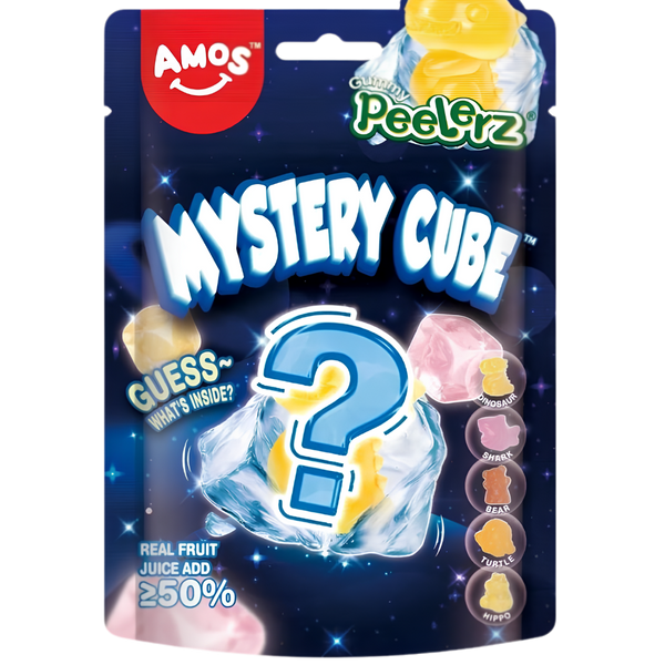AMOS Peelerz Mystery Cube – produit importé chez Gr’eat Gourmandises
