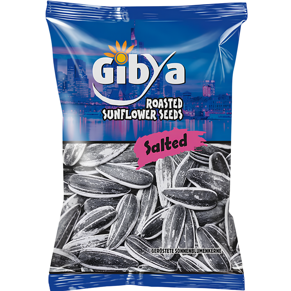 Gibya Graines de Tournesol Grillées Salées – Snack Croquant Classique