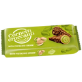 Cornetti Croccanti Pistache – Cornets Gaufrette Croustillants Fourrés à la Crème de Pistache