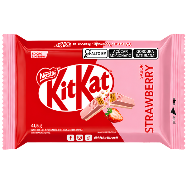KitKat Strawberry – produit importé chez Gr’eat Gourmandises
