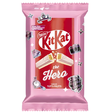 KitKat The Hero Tutti-Frutti – Gaufrette Chocolatée Saveur Fruits Édition Limitée