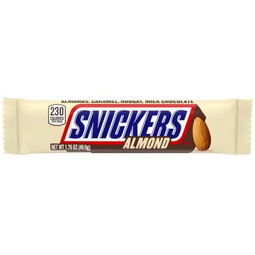 Snickers Almond – Barre Chocolatée aux Amandes