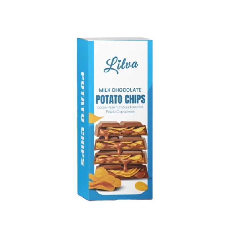 Lilva Chocolat au Lait Chips 85 g - produit importé vendu à l'unité