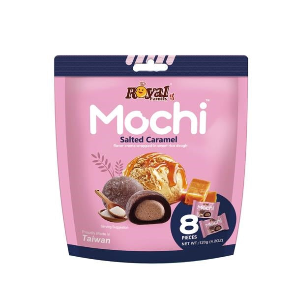 Royal Family Mochi Caramel Beurre Salé 120 g - produit importé vendu à l'unité