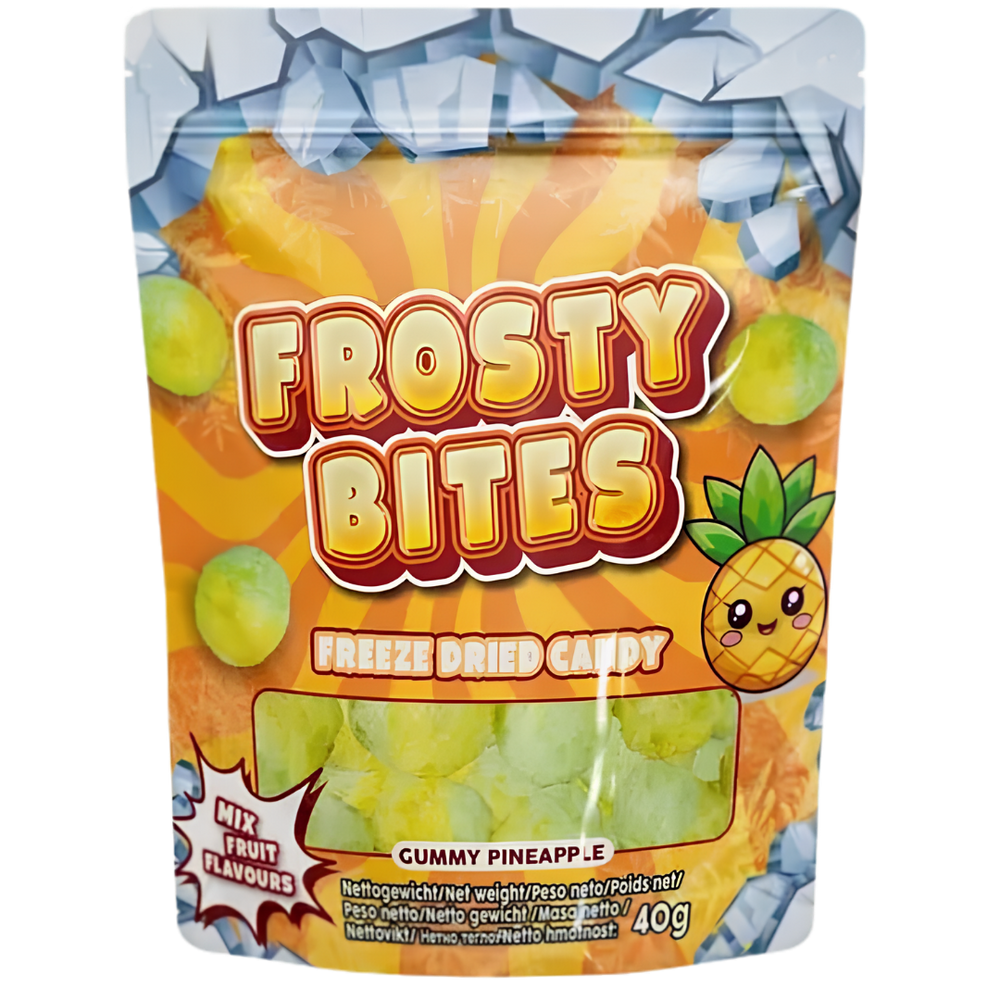 Frosty Bites Freeze-Dried Candy Pineapple – 40 g
