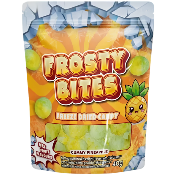 Frosty Bites Freeze-Dried Candy Pineapple – 40 g