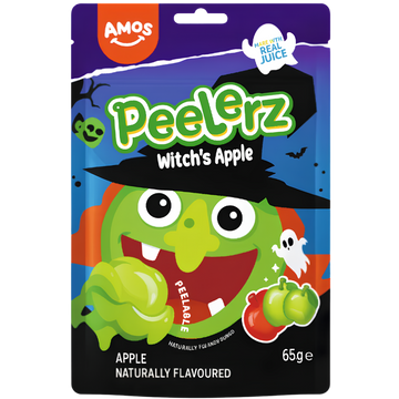 Amos Peelerz Gummy Witch Apple – 65 g