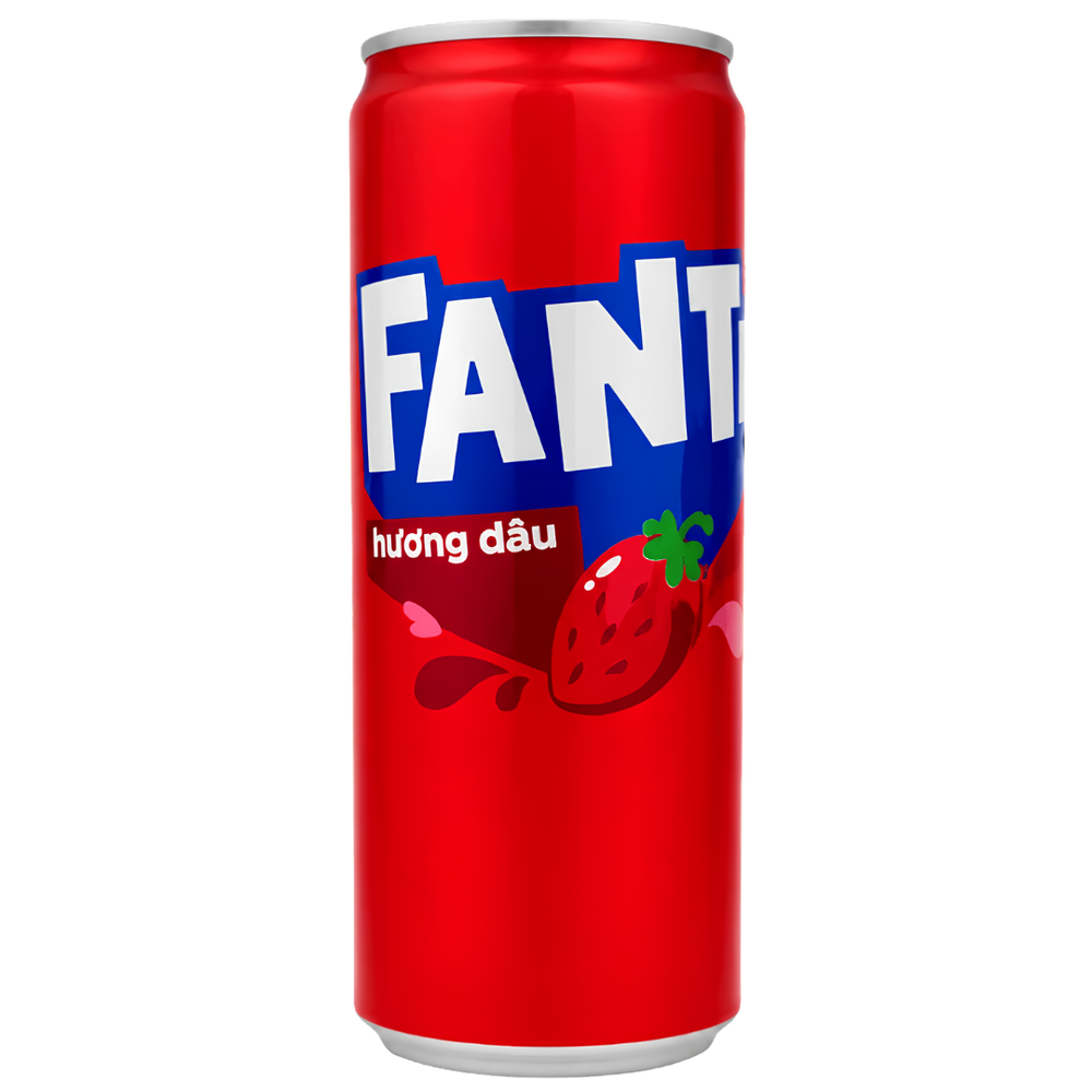 Fanta Vietnam Hương Dâu – Fraise 320 ml