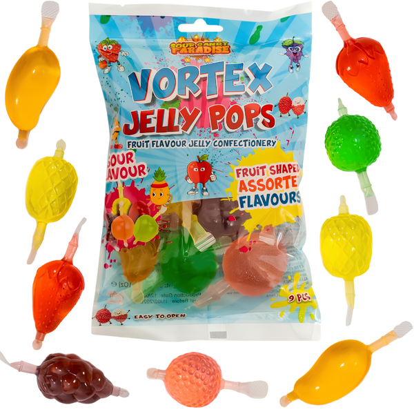 Vortex Jelly Pops Fruit Flavour