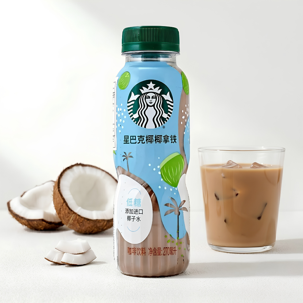 Starbucks Latte Noix de Coco & Eau de Coco