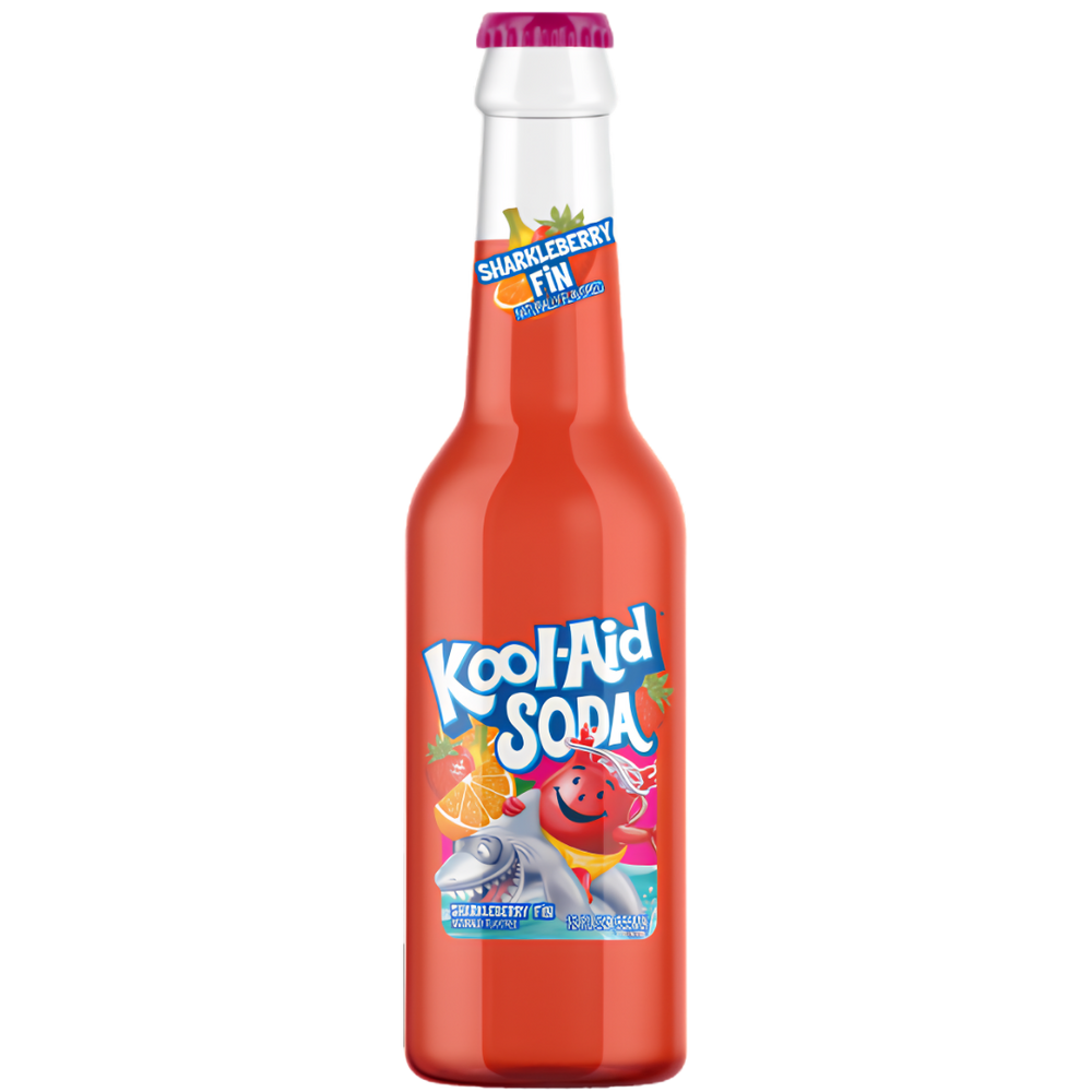 Kool-Aid Soda Sharkleberry Fin – 355 ml