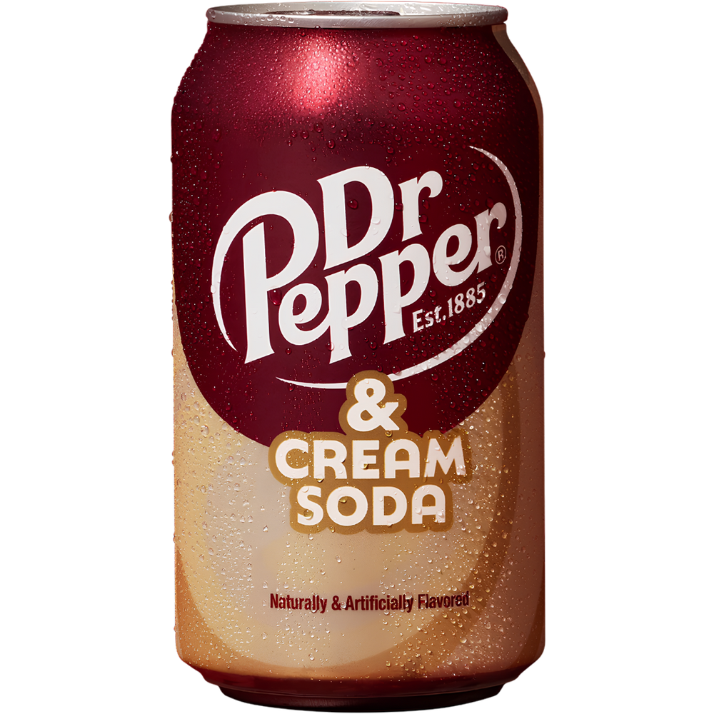 Dr Pepper & Cream Soda – 355 ml