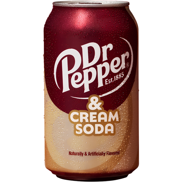 Dr Pepper & Cream Soda – 355 ml