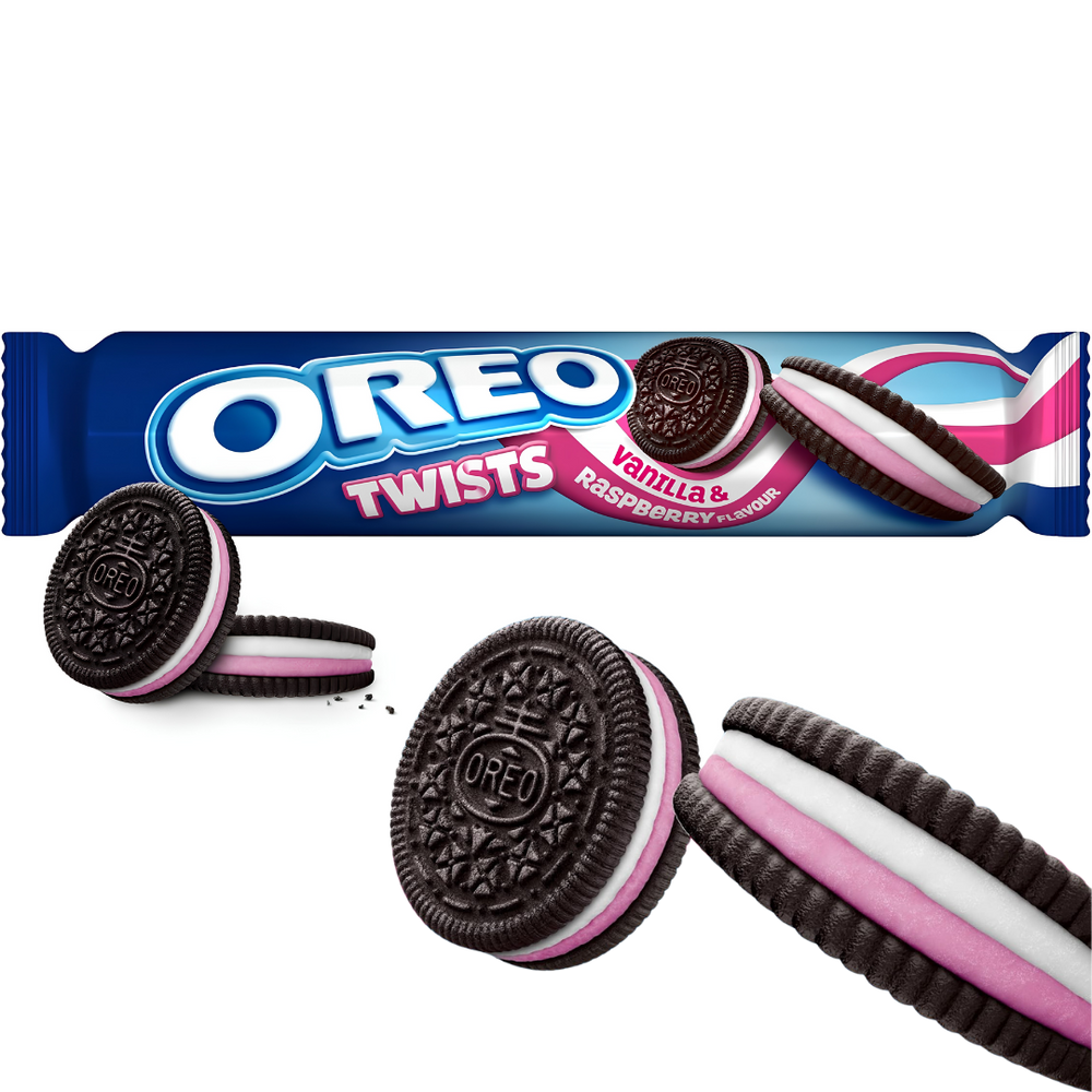 Oreo Remix Framboise & Vanille – 157 g
