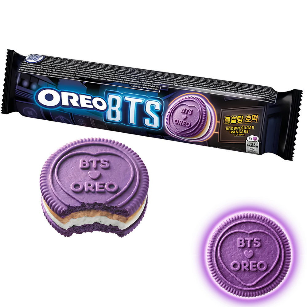 Oreo BTS Brown Sugar Pancake – Édition limitée 157 g
