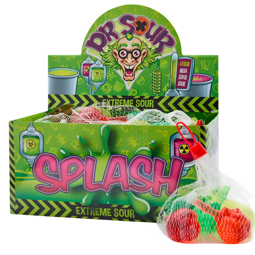Dr. Sour Splash Candy 180 g – Bonbons Liquides Acidulés